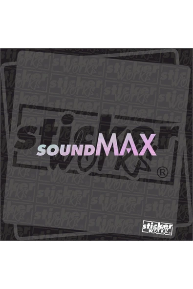 Sound Max Sticker - Resim 4