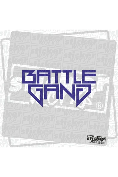 Battle Gang Sticker - Resim 7