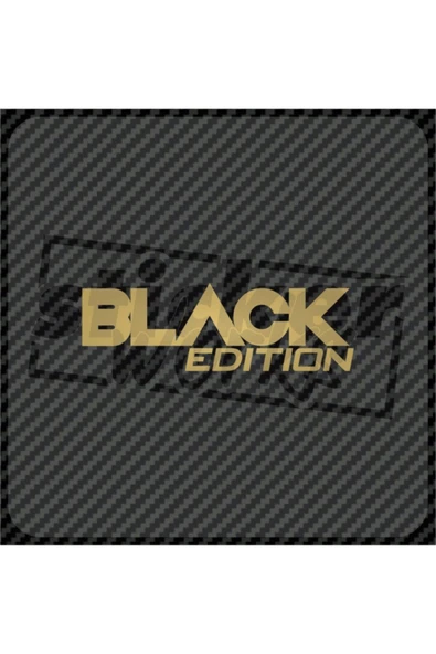 Black Edition Hologram Sticker - Resim 6