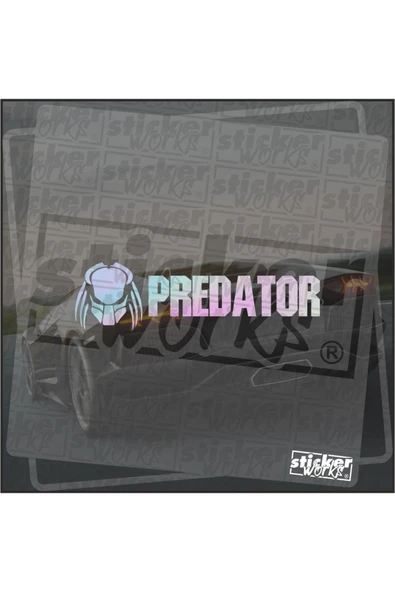 Predator Sticker - Resim 4