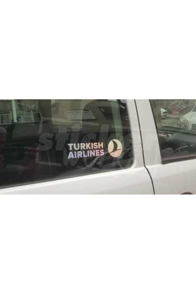 Turkish Airlines Sticker - Türk Hava Yolları Sticker