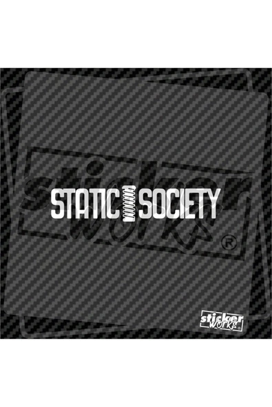 Static Society Sticker