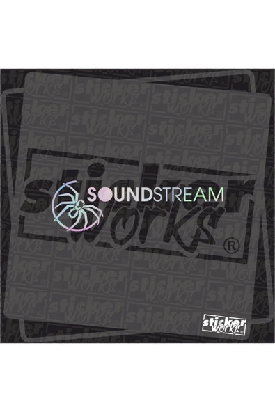 Ön Cam Sound Stream Sticker - Resim 4