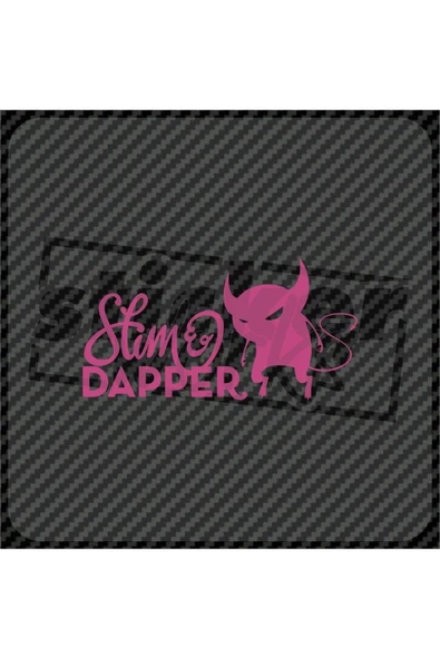Slim Dapper Sticker - Resim 7
