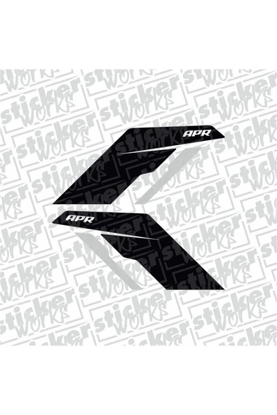 Apr Çamurluk Sticker - 9