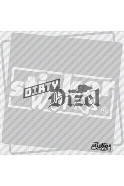 Dirty Dizel Sticker - Resim 7