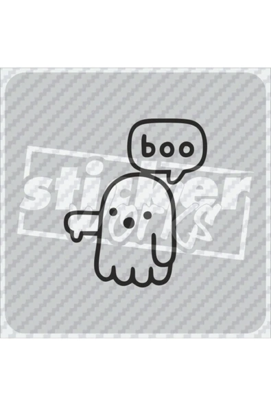 Boo Sticker ürün görseli 1