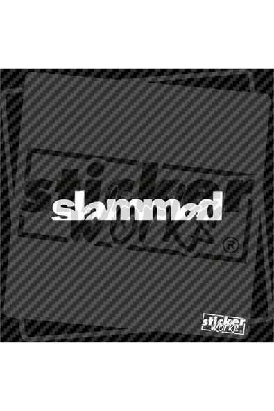 Ön Cam Slammed Sticker - 4