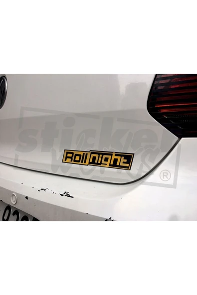 Roll Night Sticker
