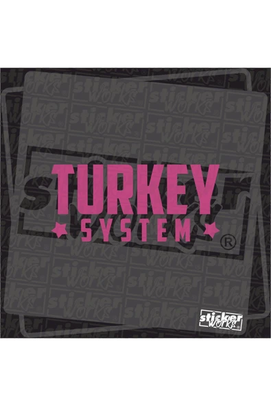 Turkey System Sticker - Resim 7