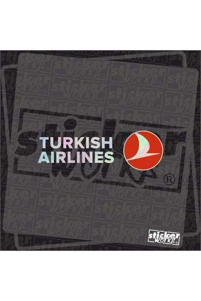 Turkish Airlines Sticker - Türk Hava Yolları Sticker - 5