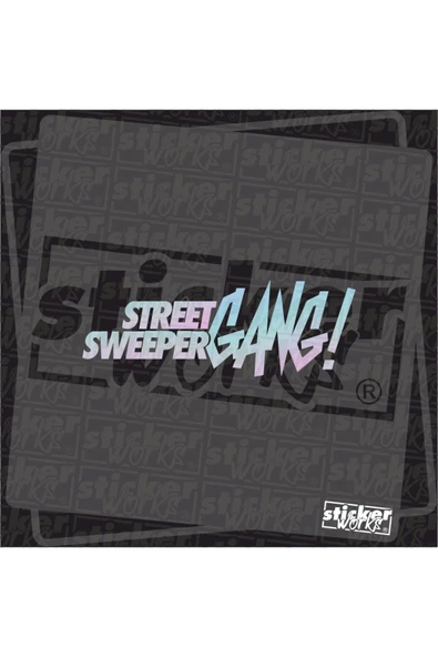 Street Sweeper Gang Hologram Sticker