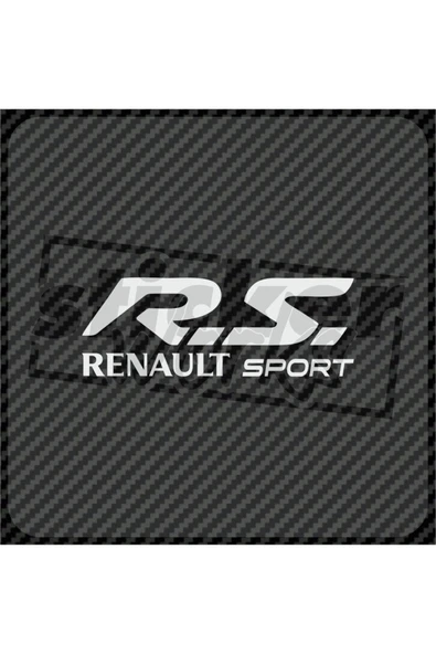 Renault Sport Sticker - Resim 7