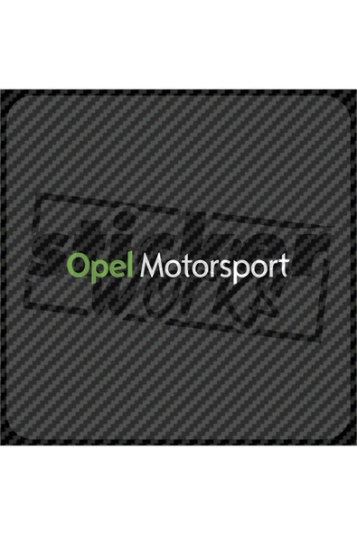 Opel Motor Sport Sticker