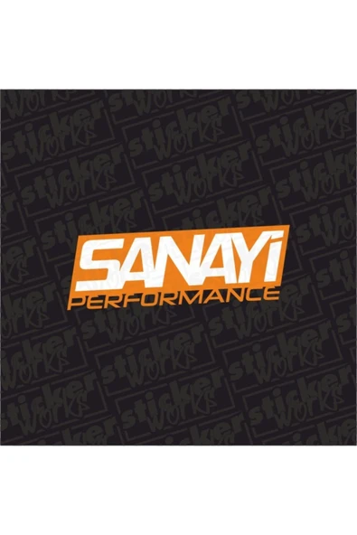 Sanayi Performance Sticker - Resim 7