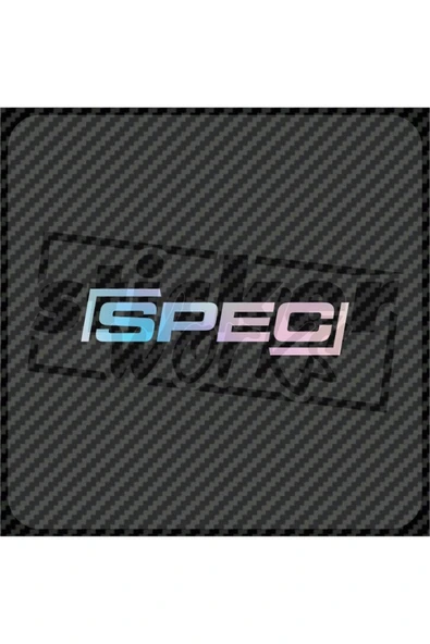 Spec Sticker ürün görseli 1