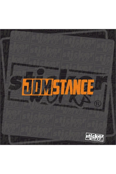 Ön Cam Jdm Stance Sticker ürün görseli 1