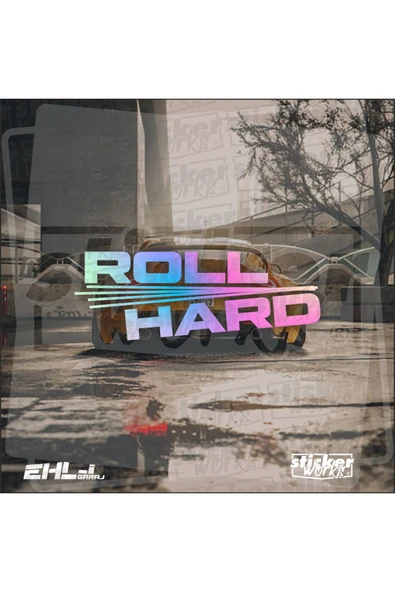 Roll Hard Sticker - Resim 9