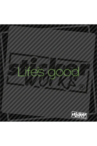 Lifes Good Sticker - 7