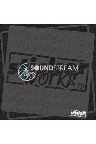 Sound Stream Hologram Sticker