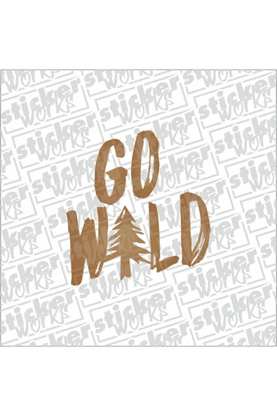 Go Wild Sticker - 4