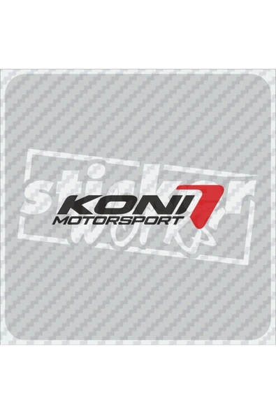 Koni Motorsport Sticker