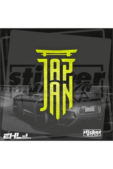 Japan Hologram Sticker - Resim 4