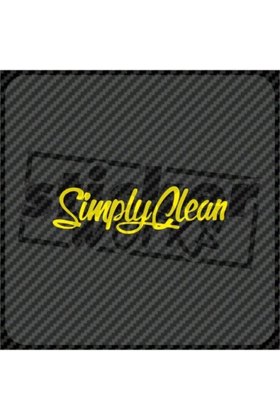 Simply Clean Ön Cam Sticker - 11