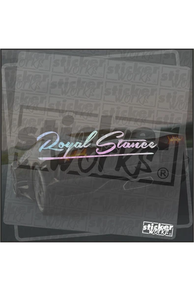 Royal Stance Sticker - 1