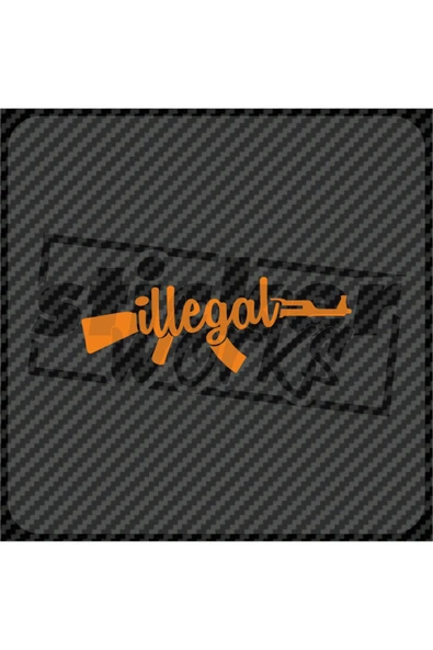Ön Cam Illegal Sticker - 10