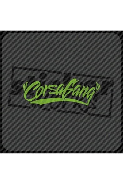 Corsa Gang Sticker - Resim 11