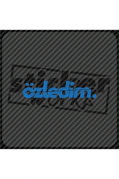 Özledim Sticker - 10