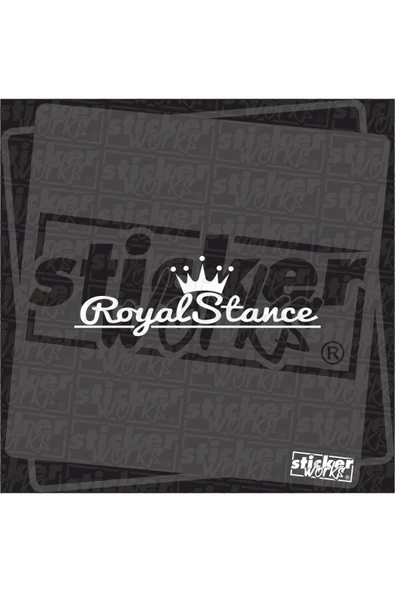 Royal Stance Sticker