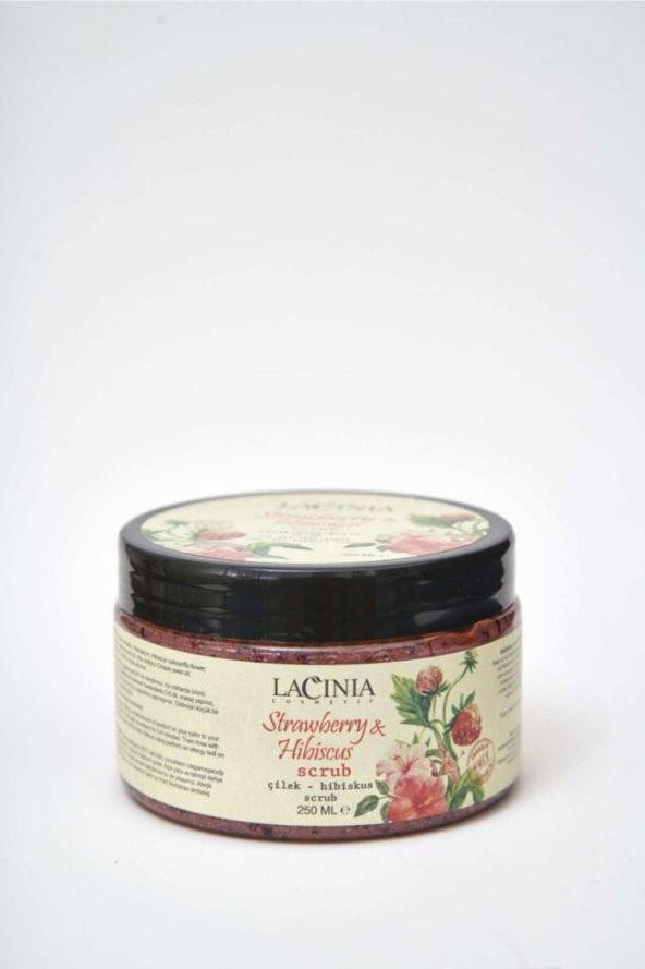 Lacinia Çilek & Hibiskus Scrub Scrub 250 ml