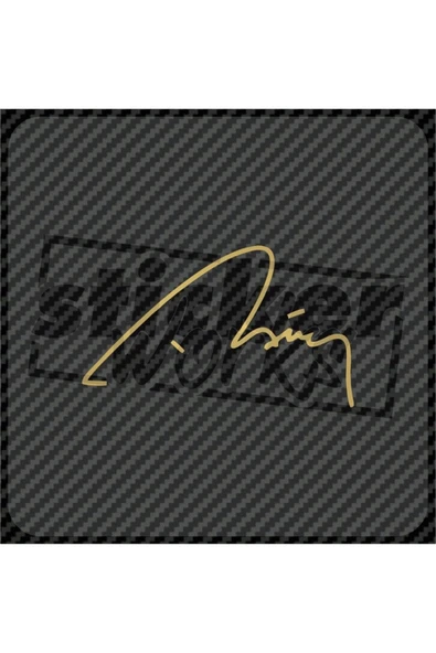 Recep Tayyip Erdoğan Imza Sticker - 10