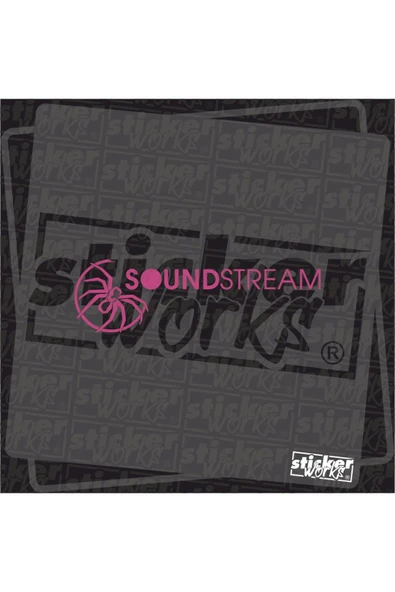 Sound Stream Hologram Sticker - 4