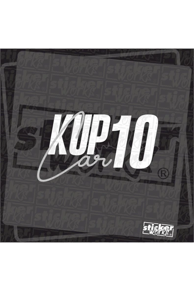 Kup10 Car Sticker ürün görseli 1