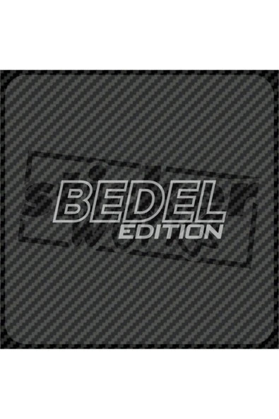 Bedel Edition Sticker - Resim 8