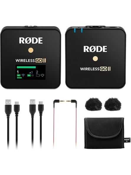 Rode Wireless Go II Single Kablosuz Yaka Mikrofonu - TEŞHİR