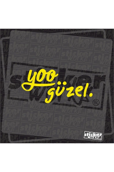 Yoo Güzel Sticker - Resim 10