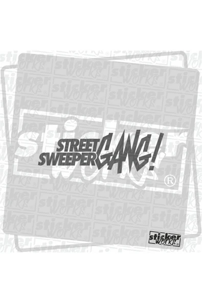 Street Sweeper Gang Sticker - 4