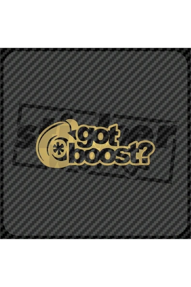 Got Boost Sticker