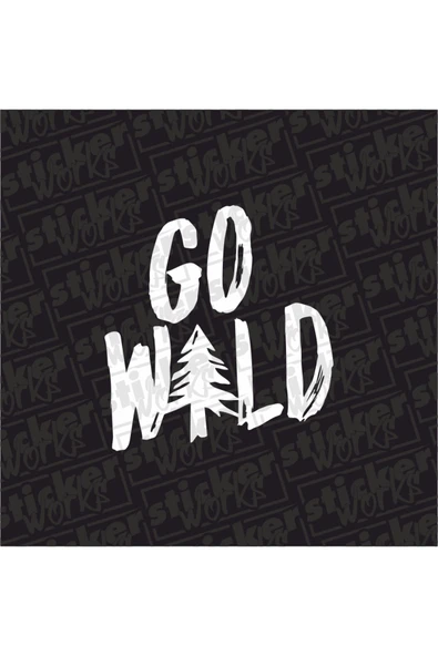 Go Wild Sticker