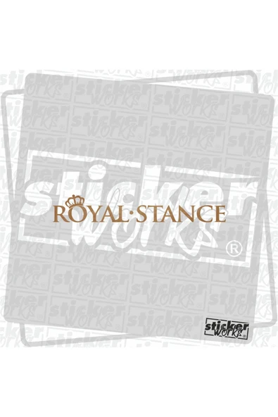 Royal Stance Sticker - 10