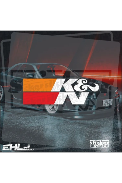 KN Air Filter Sticker - Resim 7