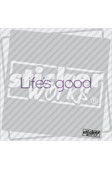 Lifes Good Sticker - 4