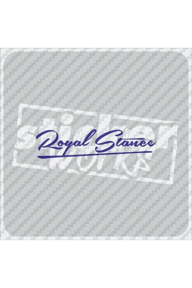 Royal Stance Sticker - 7