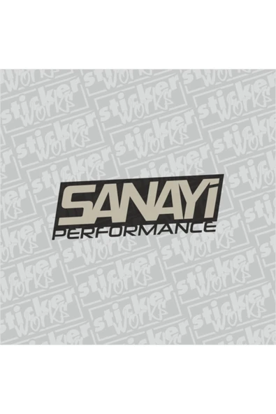Sanayi Performance Sticker - Resim 10