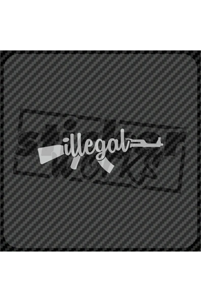 Ön Cam Illegal Sticker - 6