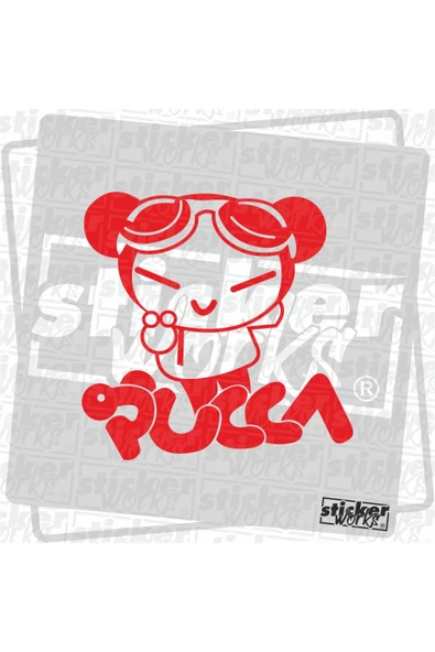 Pucca Sticker